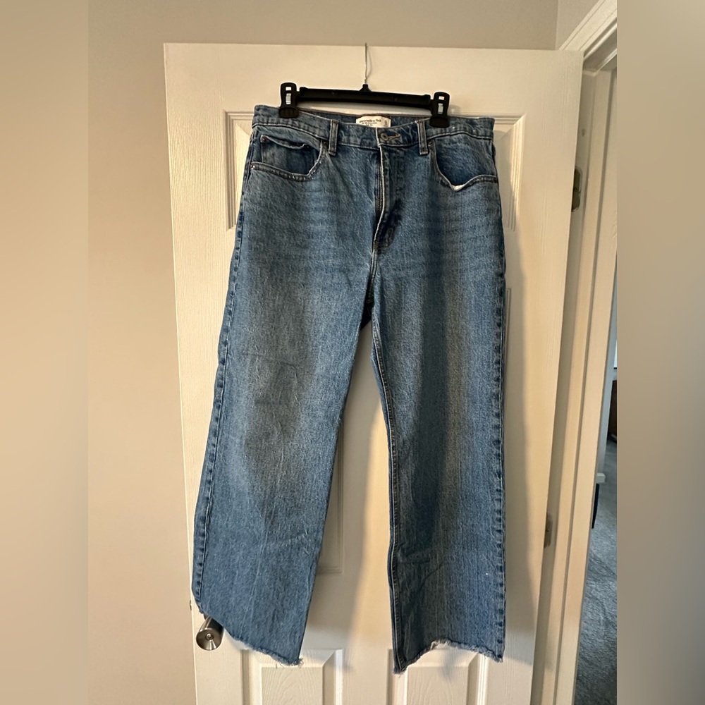 Abercrombie & Fitch High Rise Blue Jeans
